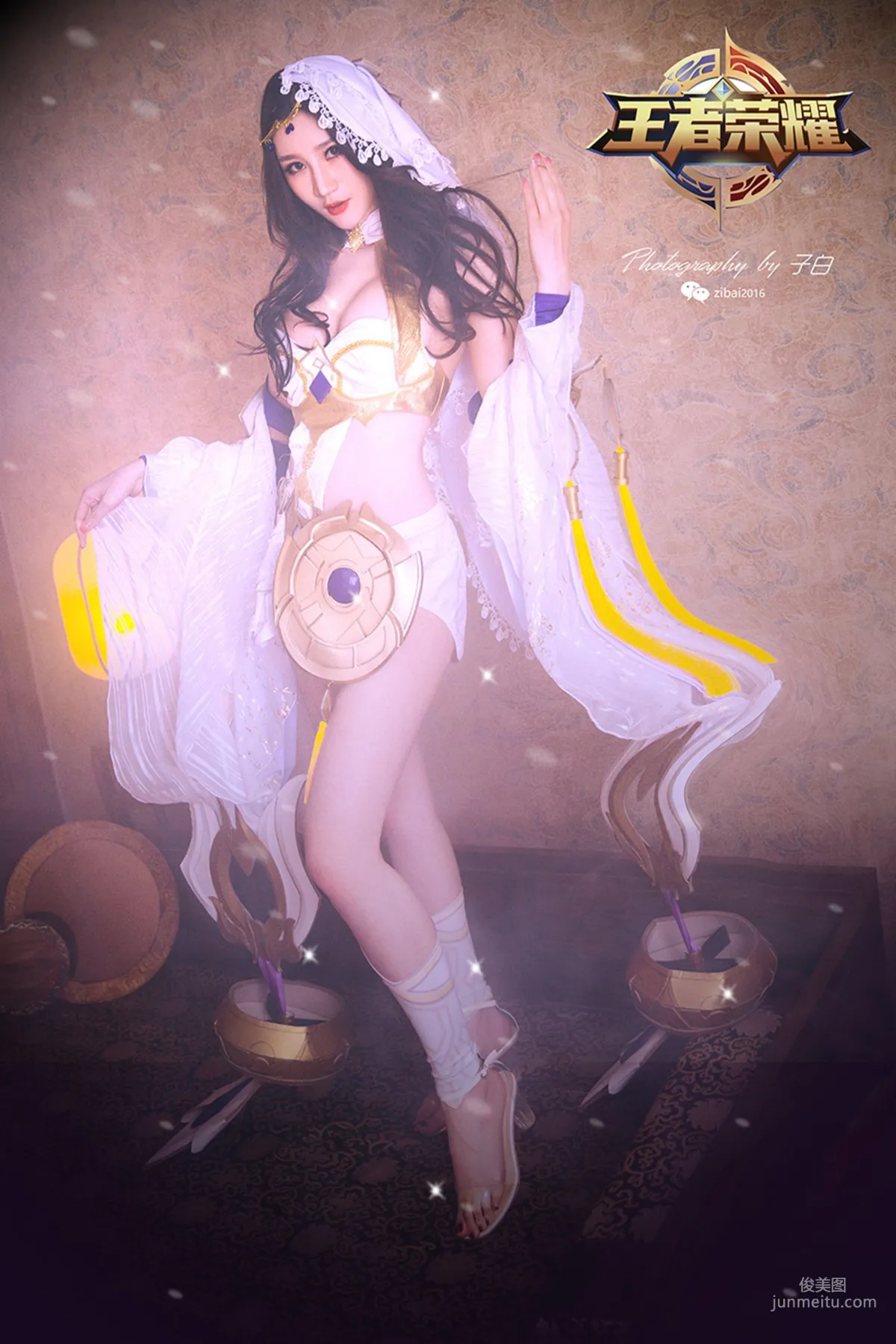 Xuan Zi, Diaochan, Exotic Dancer COS [TouTiao Goddess] Photo Set photo 18