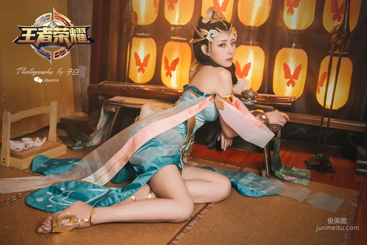 Mo Xiaoxi, Honor of Kings Yang Yuhuan COS [TouTiao Goddess] Photo Set photo 11