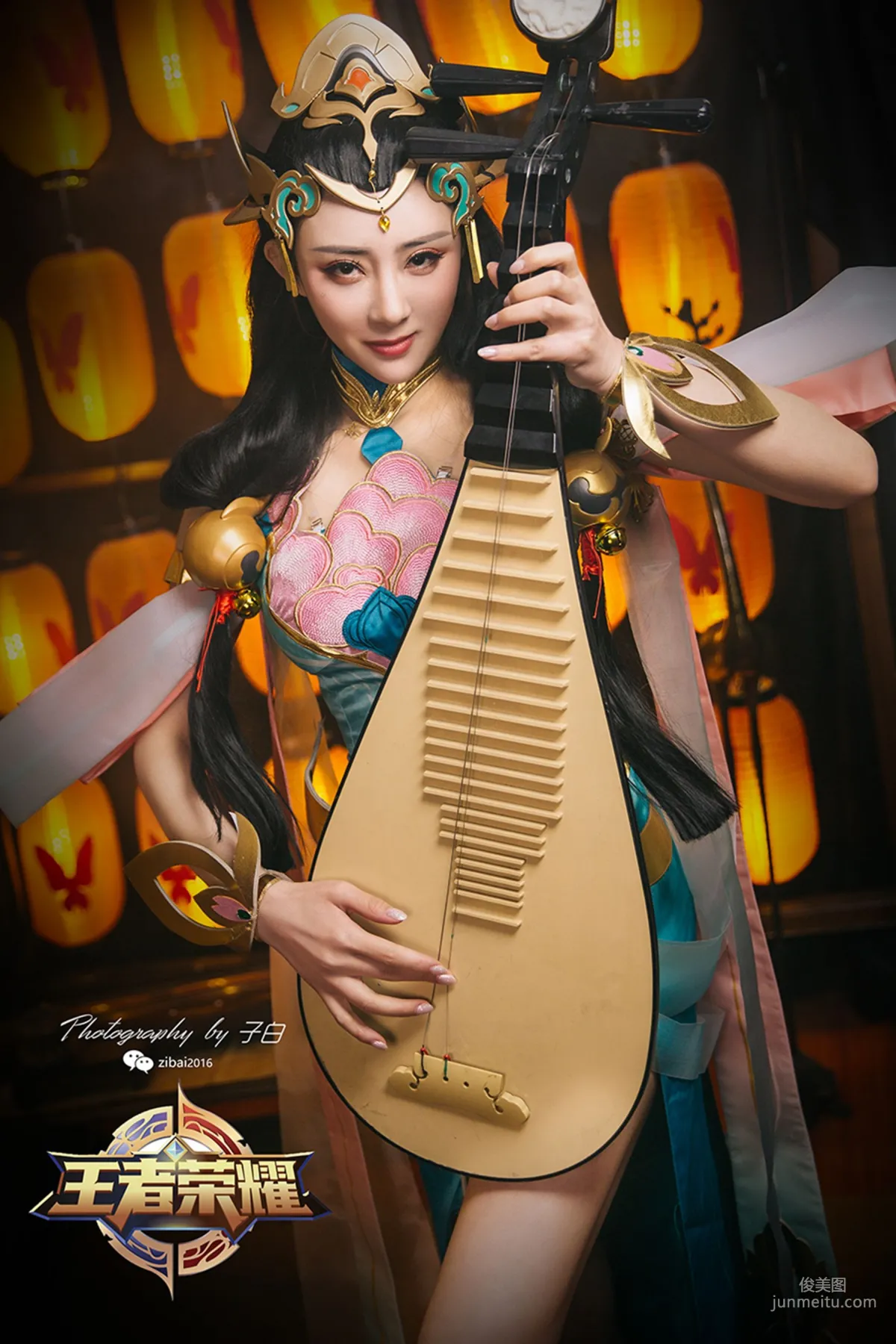 Mo Xiaoxi, Honor of Kings Yang Yuhuan COS [TouTiao Goddess] Photo Set photo 2