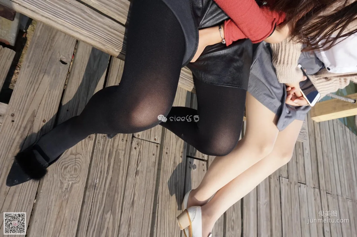 [丝意SIEE] No.007 曦曦 《厚黑丝》 写真集54