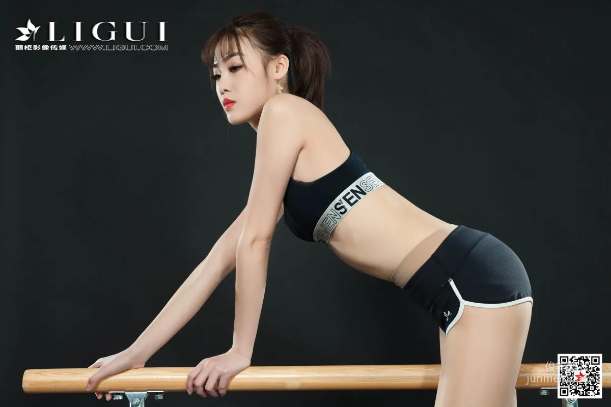腿模Xilly《健身丝足》 [丽柜Ligui] 写真集59