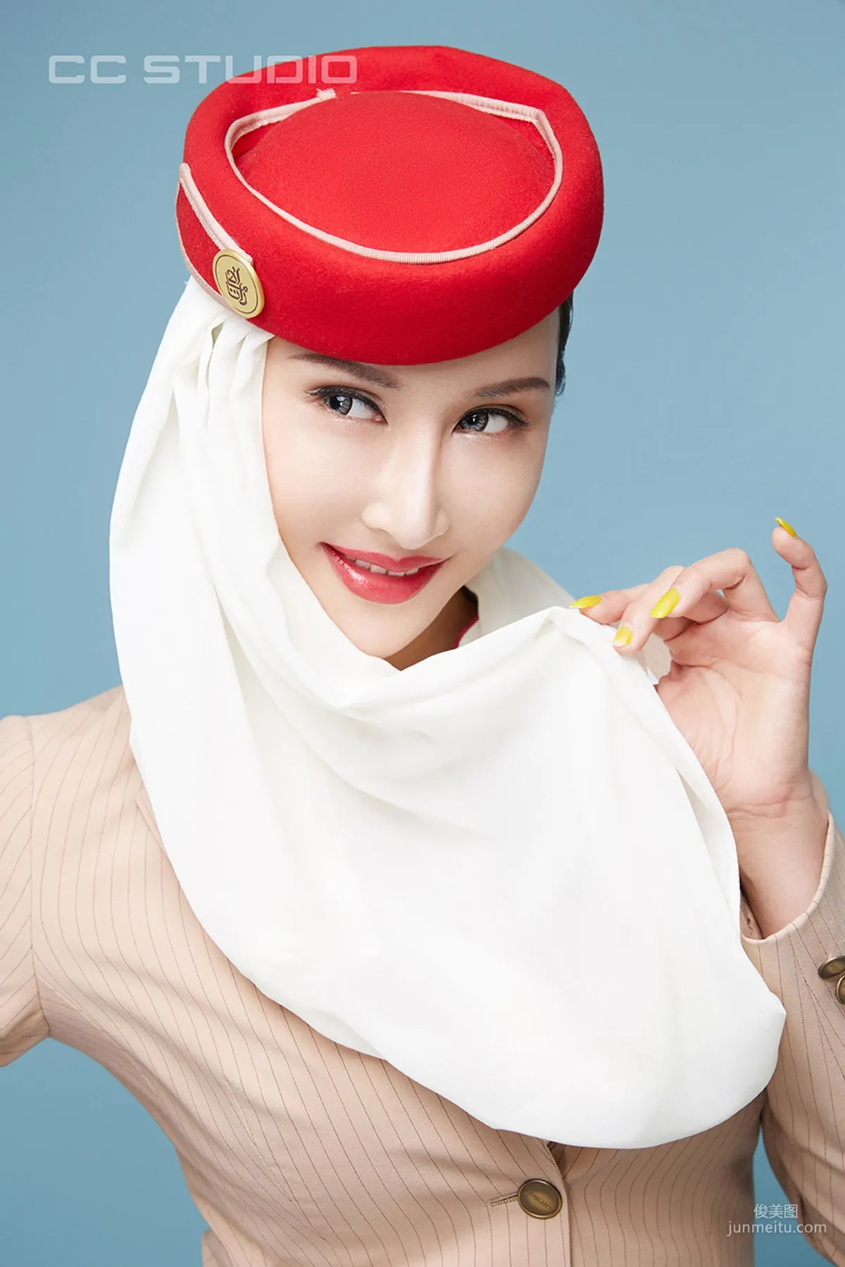 Mansu Lana 'My Childhood Dream Was to Be a Flight Attendant' [TouTiao Goddess] Photo Set photo 10