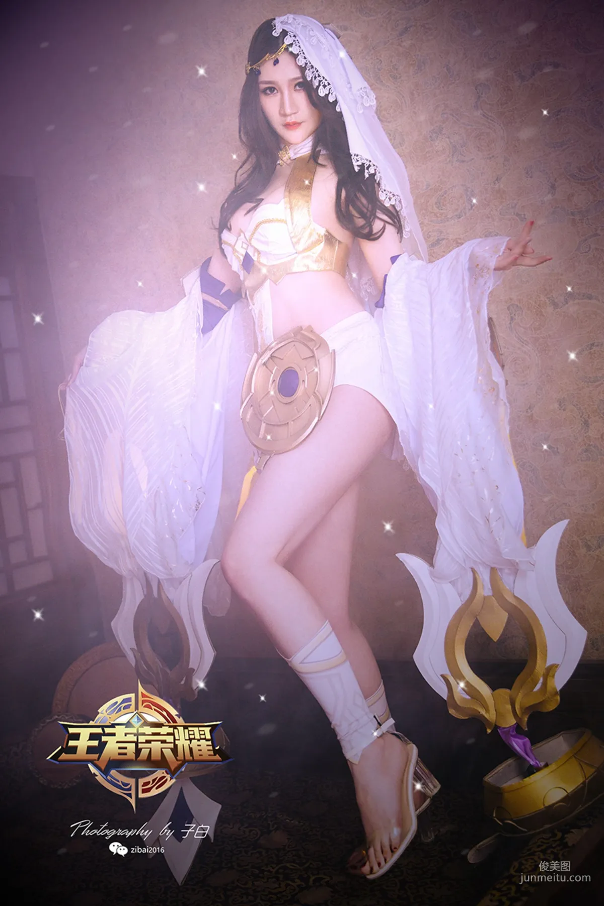 Xuan Zi, Diaochan, Exotic Dancer COS [TouTiao Goddess] Photo Set photo 1