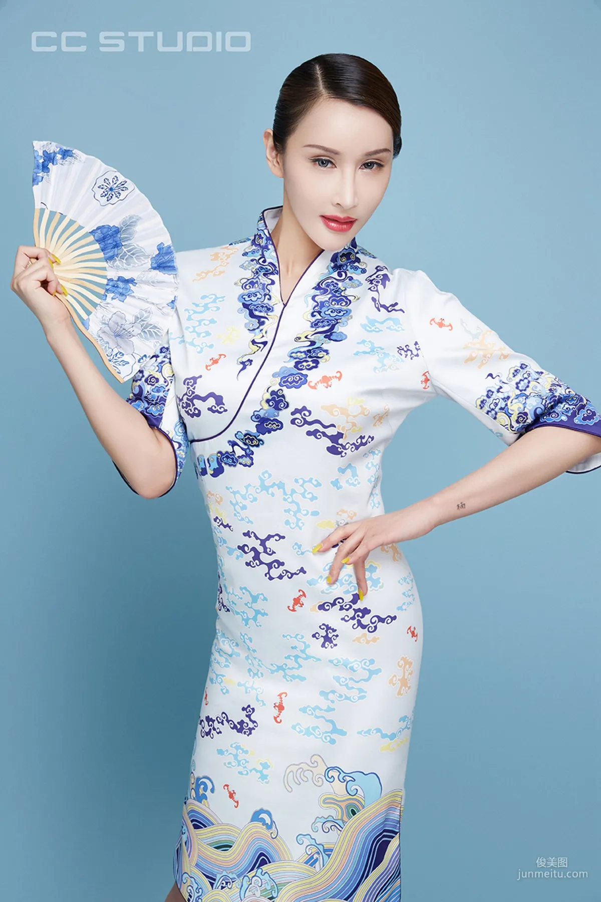 Mansu Lana 'My Childhood Dream Was to Be a Flight Attendant' [TouTiao Goddess] Photo Set photo 3