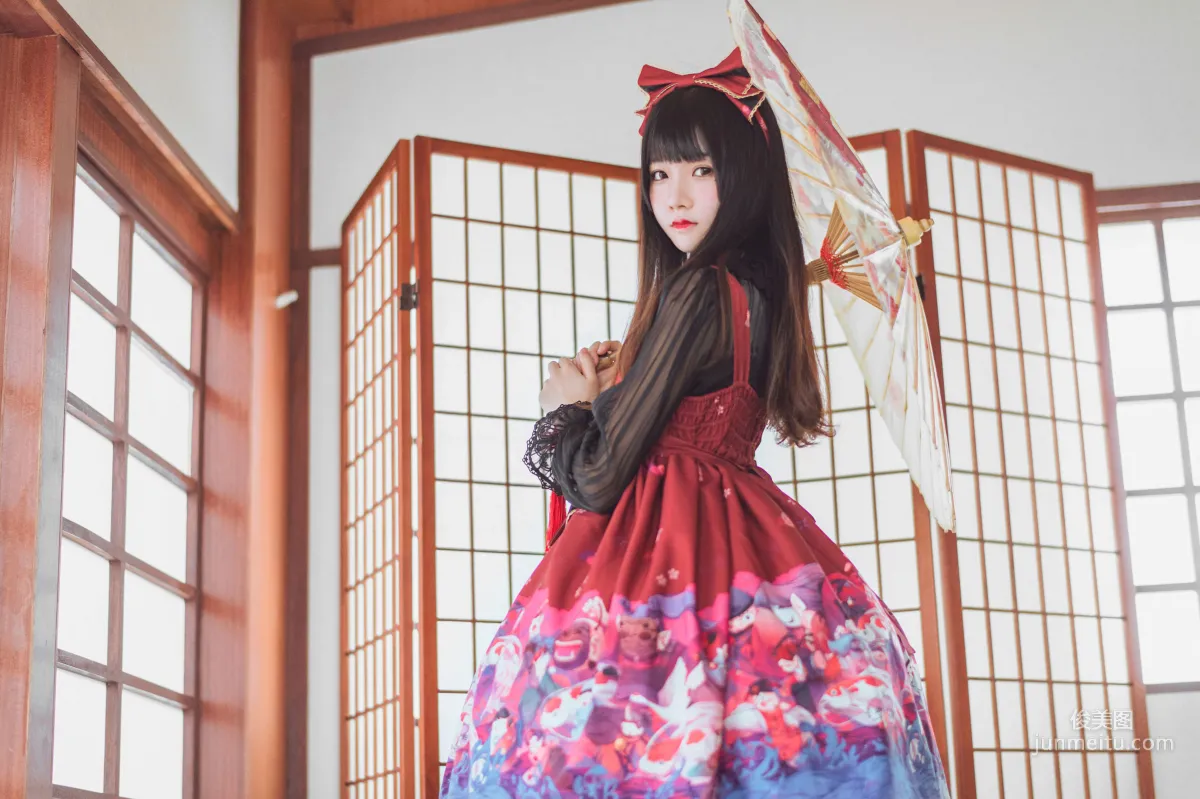桜桃喵《和风lolita》 [萝莉COS] 写真集3