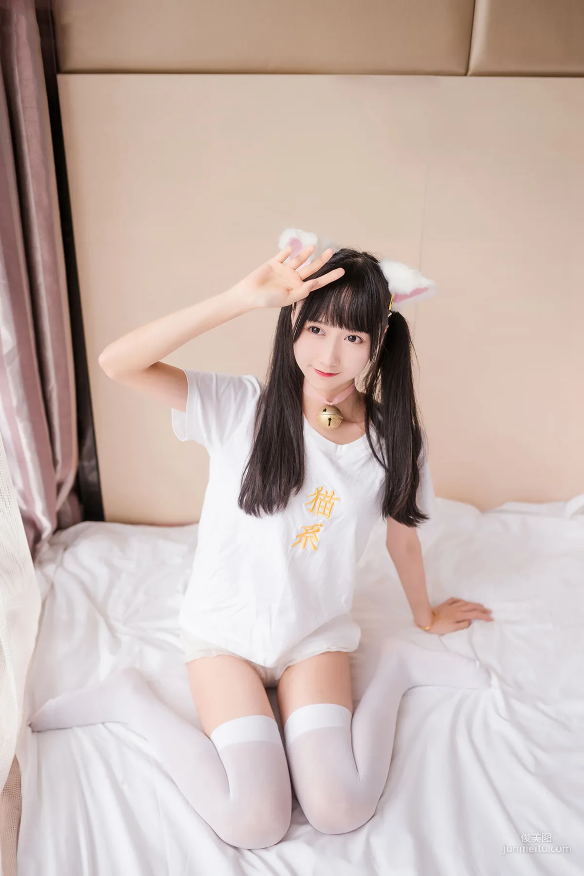 [风之领域] NO.129 猫系白丝少女 写真集3