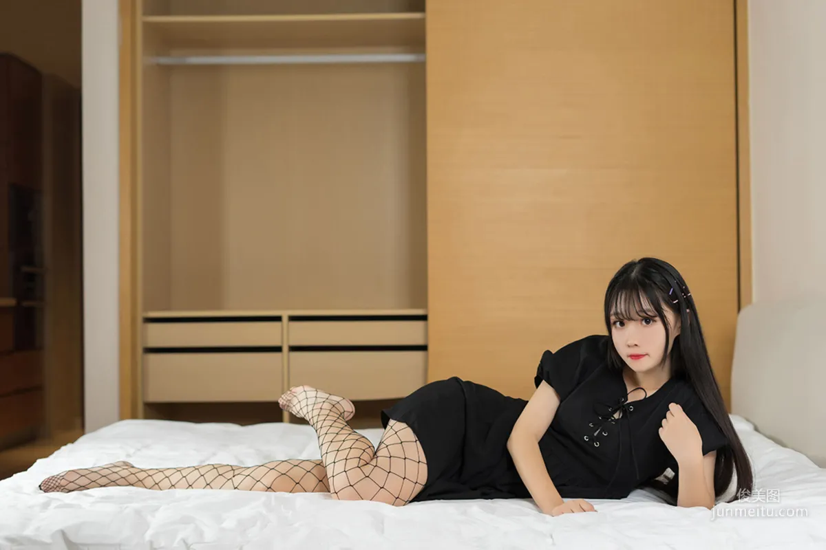 [风之领域] NO.116 黑网袜少女 写真集36