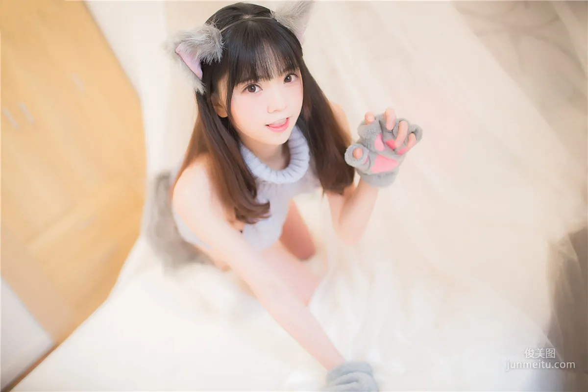 [风之领域] NO.128 露背毛衣熊女孩 写真集9