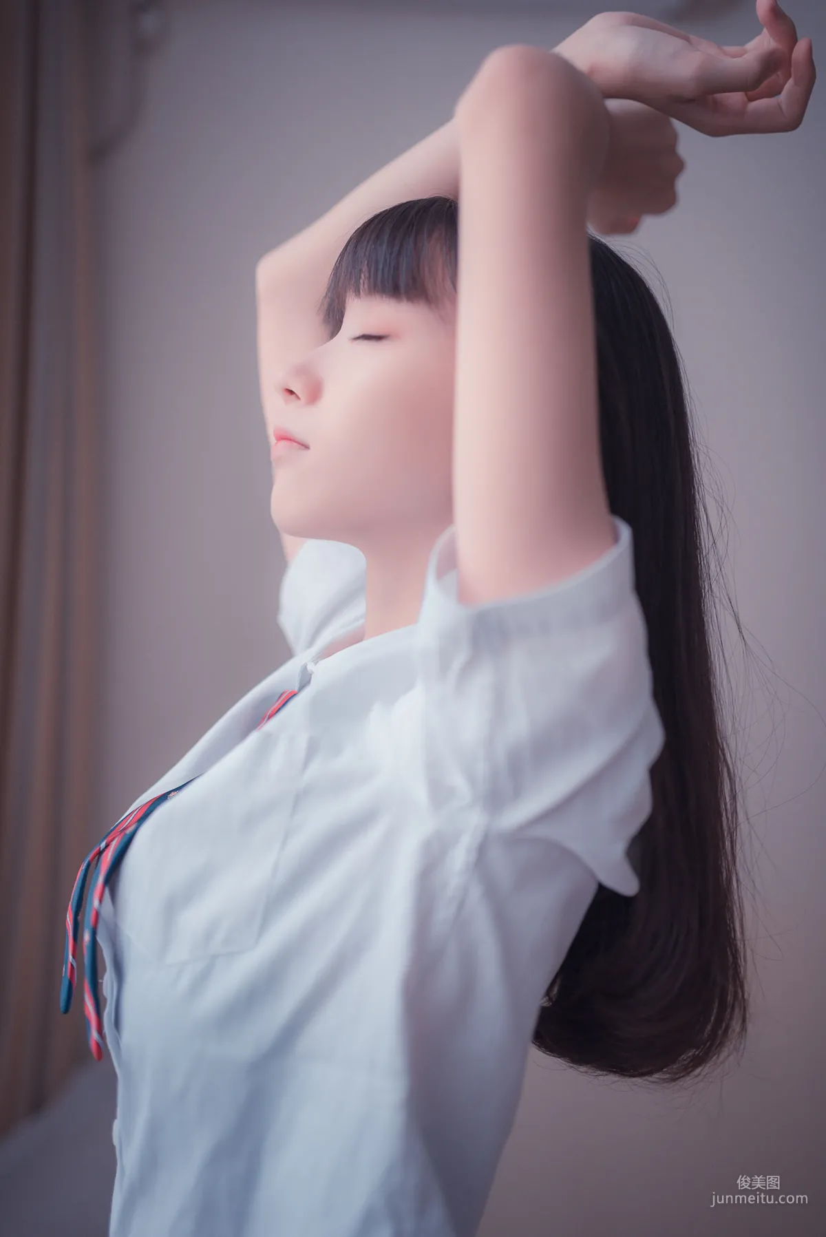 [風之領域] NO.004 鄰家白絲清新女孩 寫真集 17