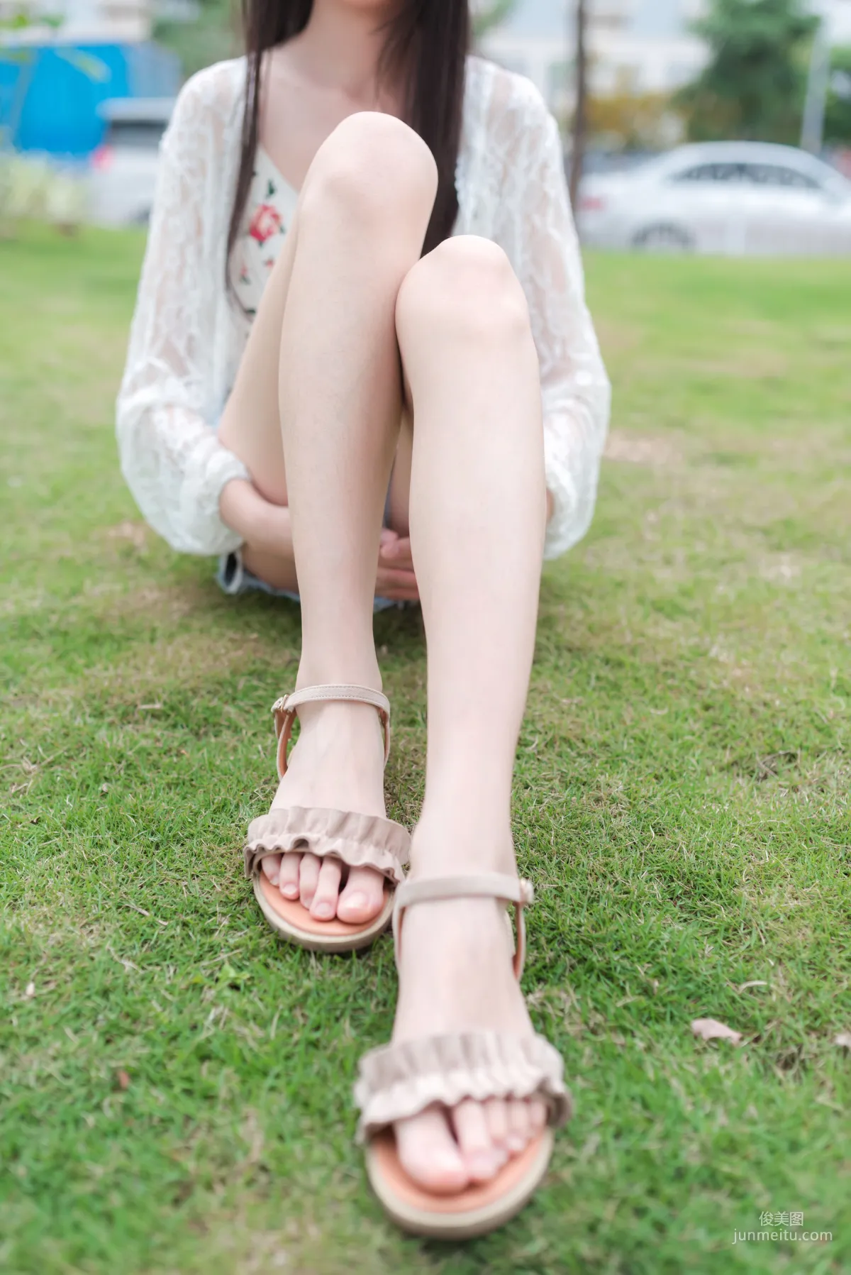 [风之领域] NO.042 无丝美腿清新少女风 写真集4