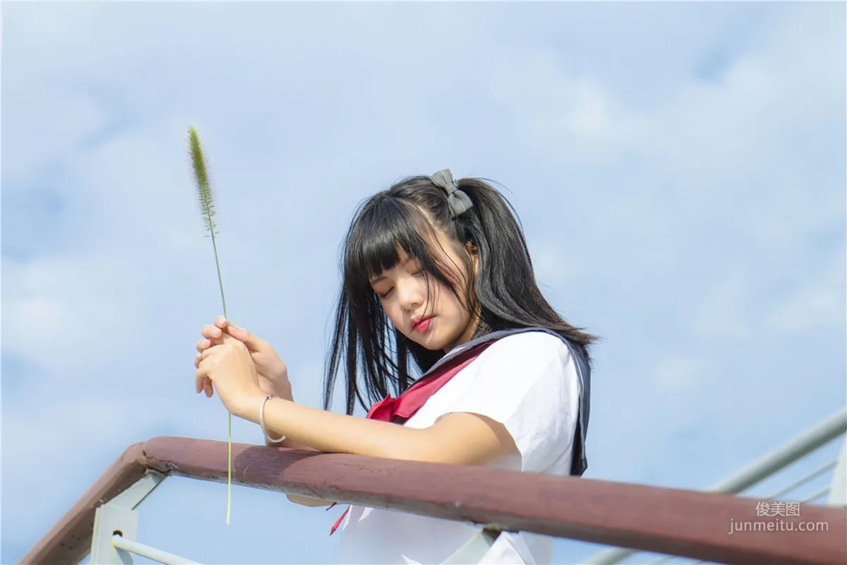 [风之领域] NO.076 我和春天有个约会 写真集8