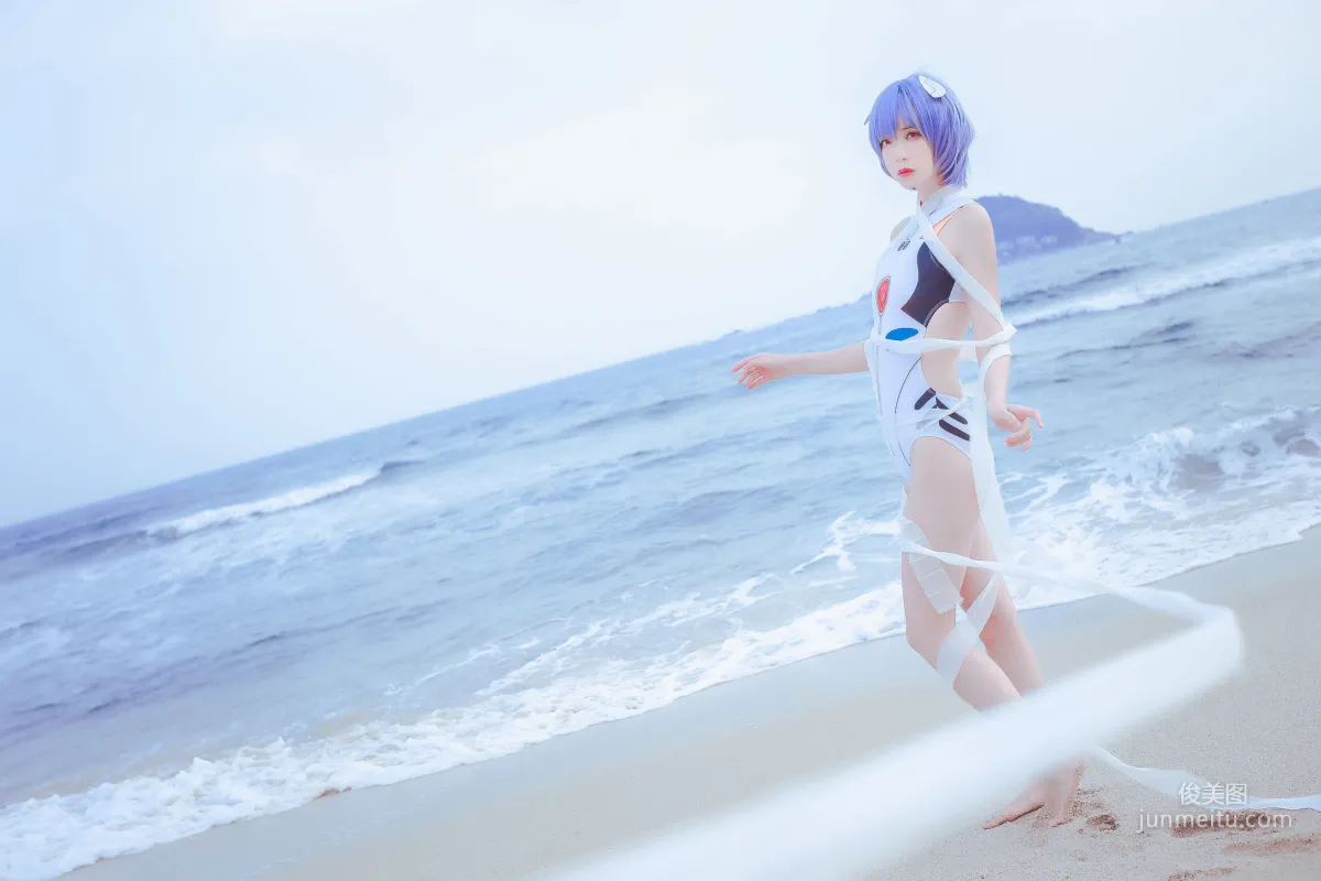 疯猫ss《泳装凌波女神》 [萝莉COS] 写真集8