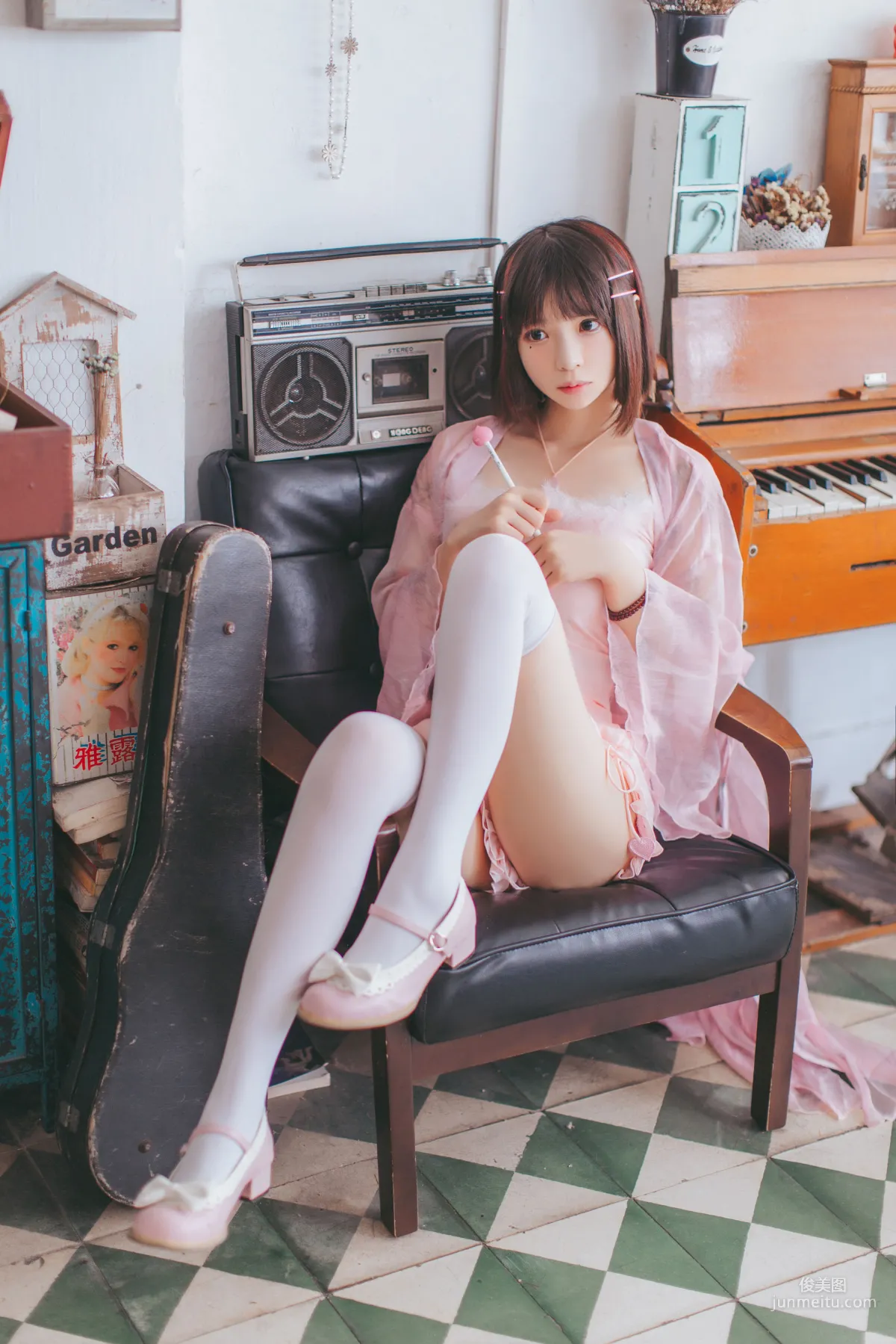 瘋貓ss《水手服和睡衣》 [蘿莉COS] 寫真集 42
