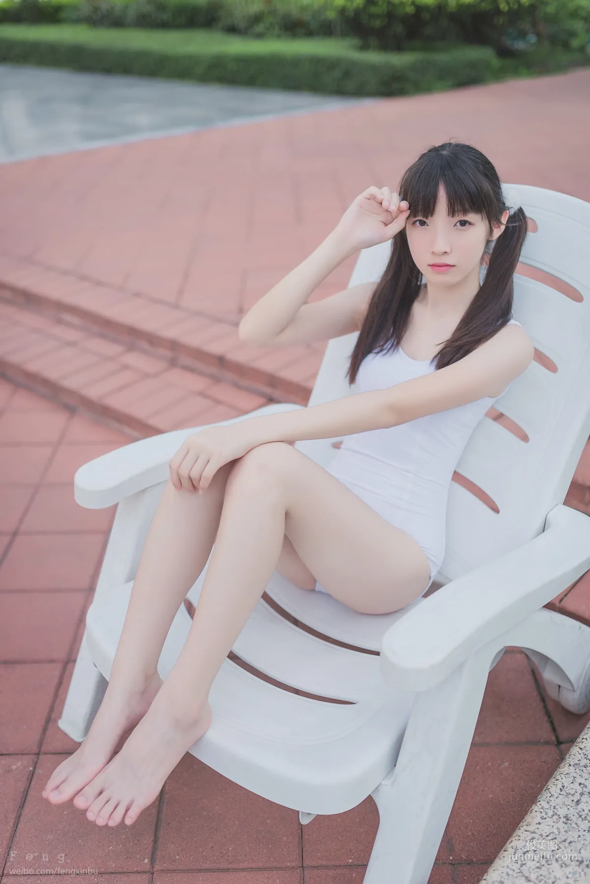[風之領域] NO.053 雙馬尾少女 寫真集 4