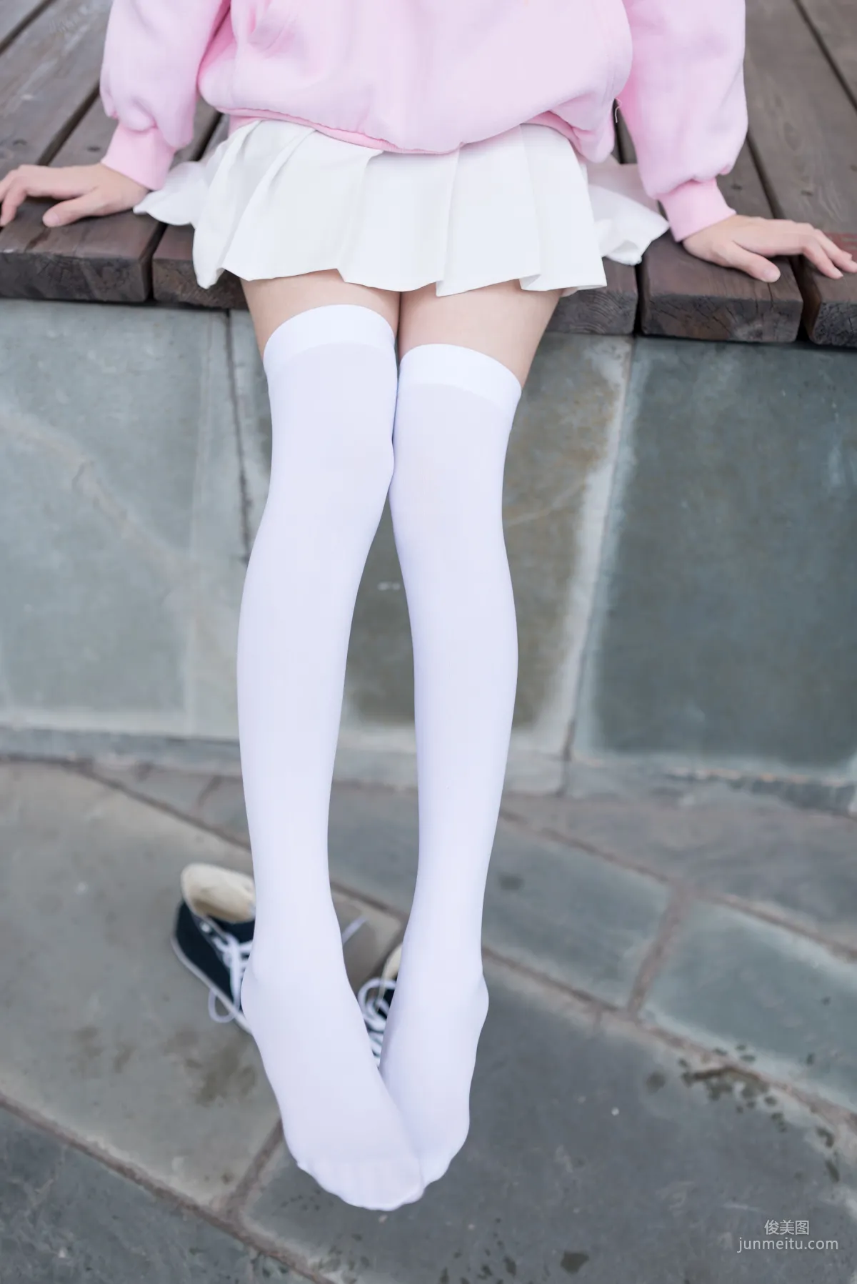[风之领域] NO.001 白丝超短裙 写真集7