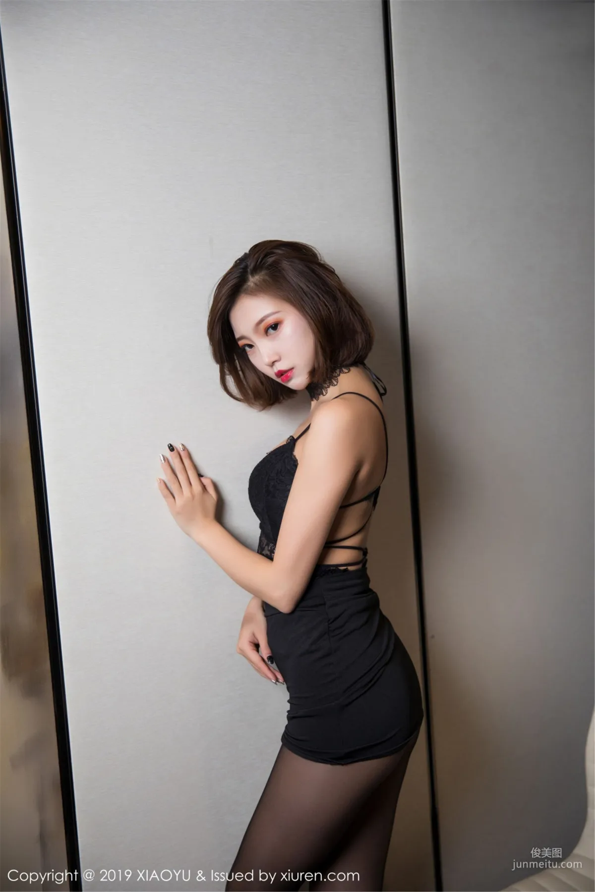Fengmumu LRIS Black Stockings Beautiful Legs Temptation [XIAOYU] Vol.065 Photo Set photo 13