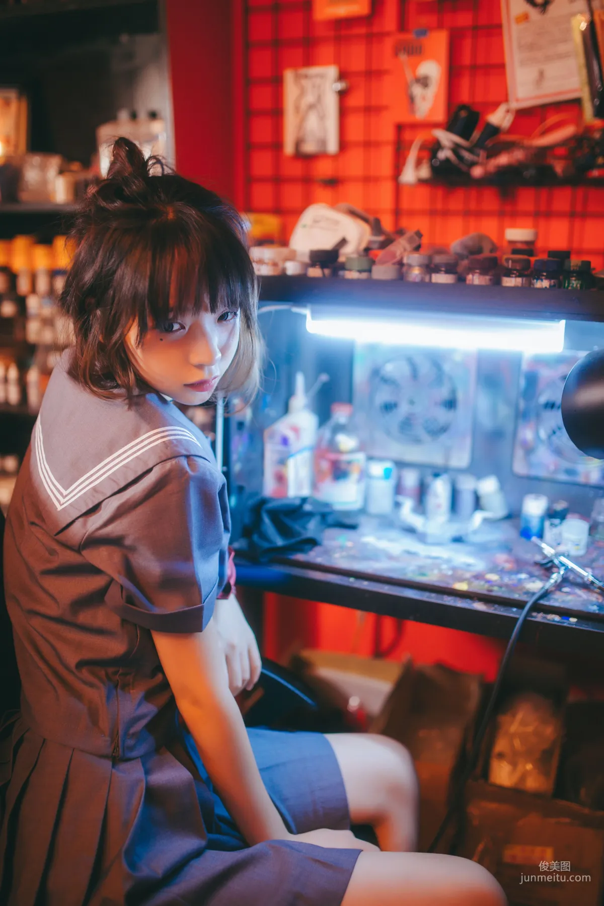 疯猫ss《被囚禁的少女》 [萝莉COS] 写真集5