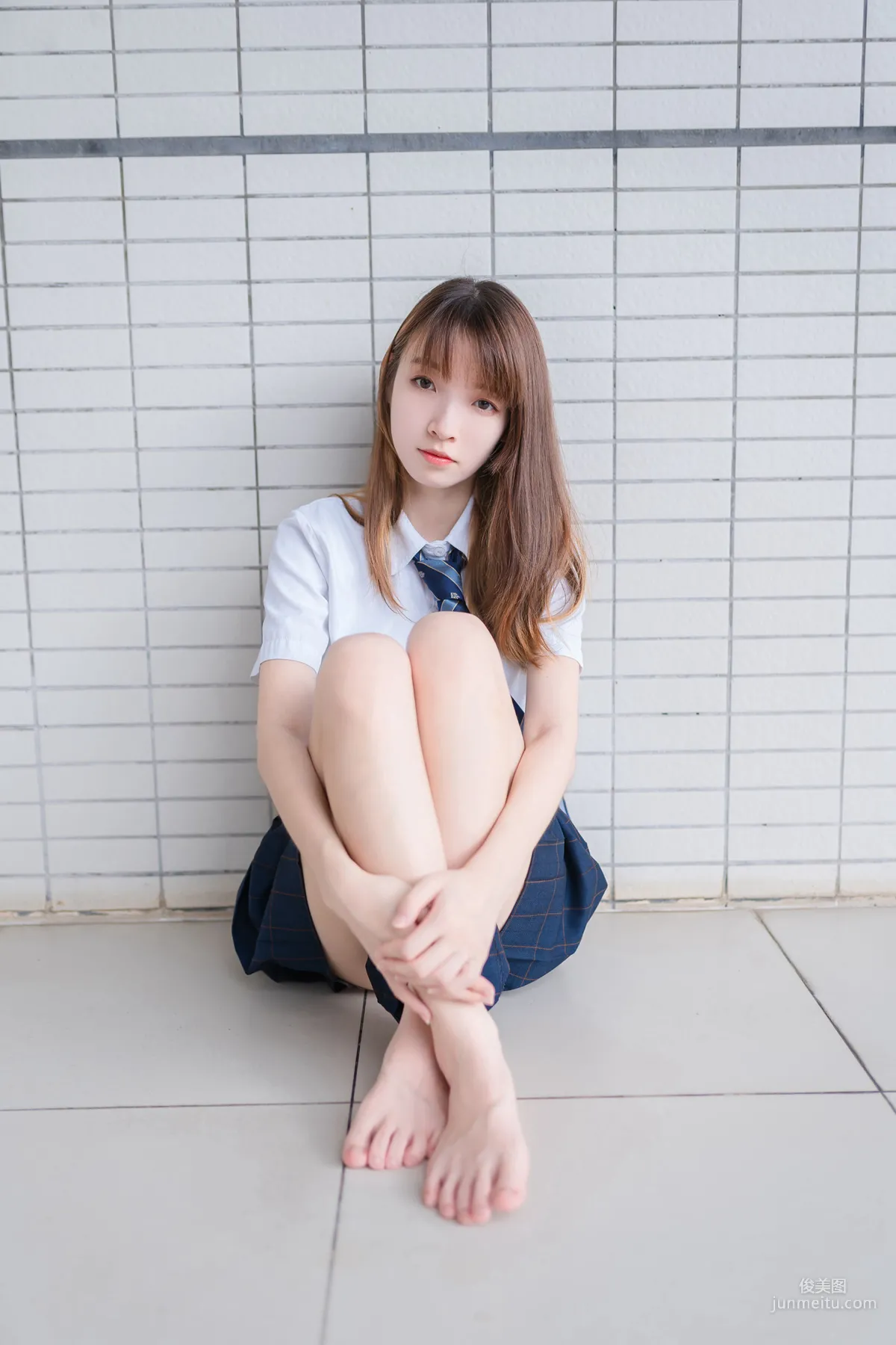 [风之领域] NO.070 午后阳光下的黑丝学妹 写真集37