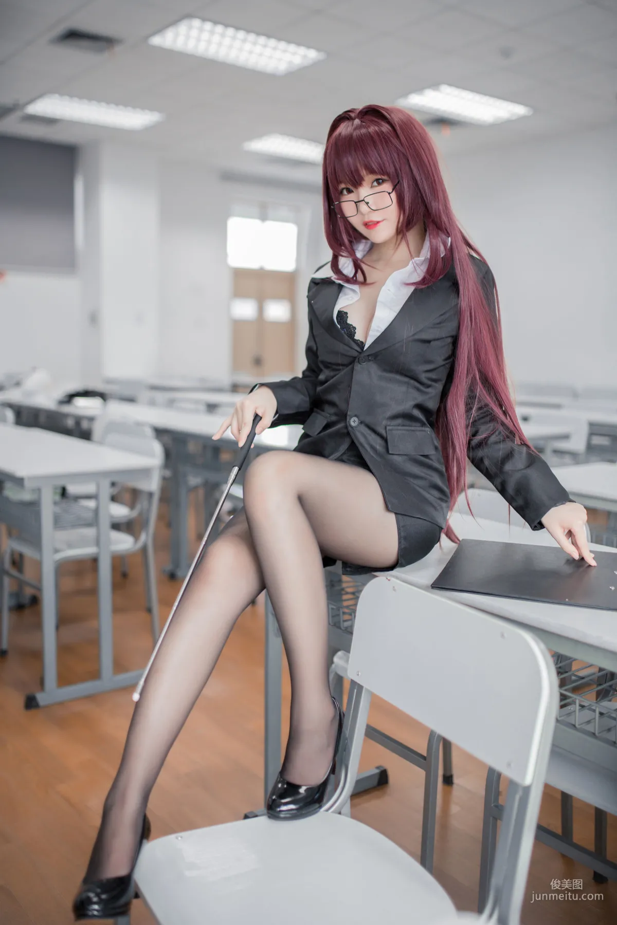 Yoko宅夏《斯卡哈教師》 [蘿莉COS] 寫真集 2