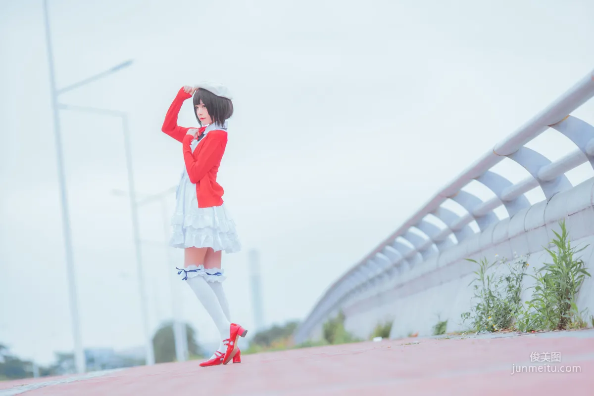 桜桃喵《(加藤惠)常服》 [萝莉COS] 写真集5