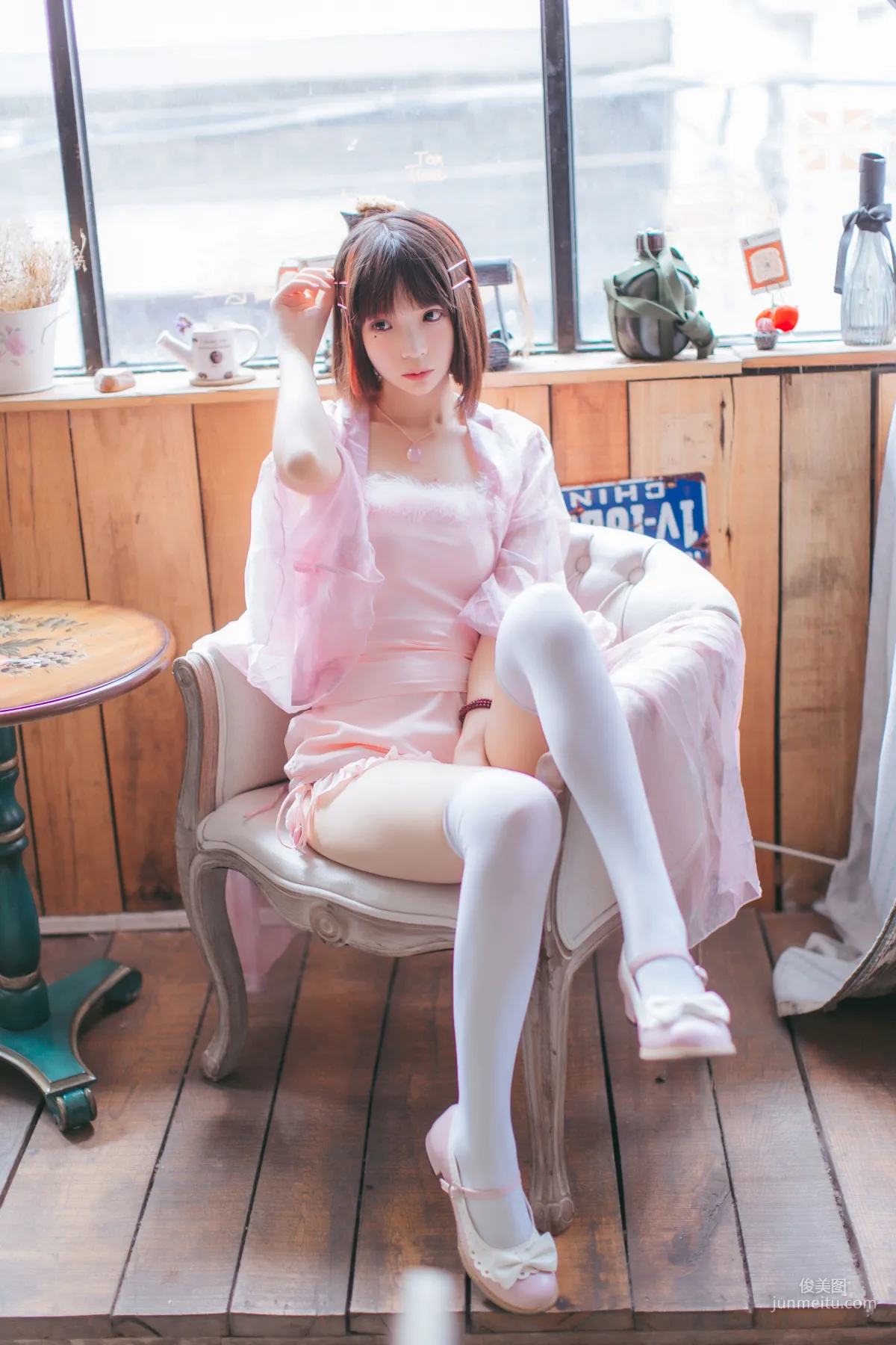 瘋貓ss《水手服和睡衣》 [蘿莉COS] 寫真集 4