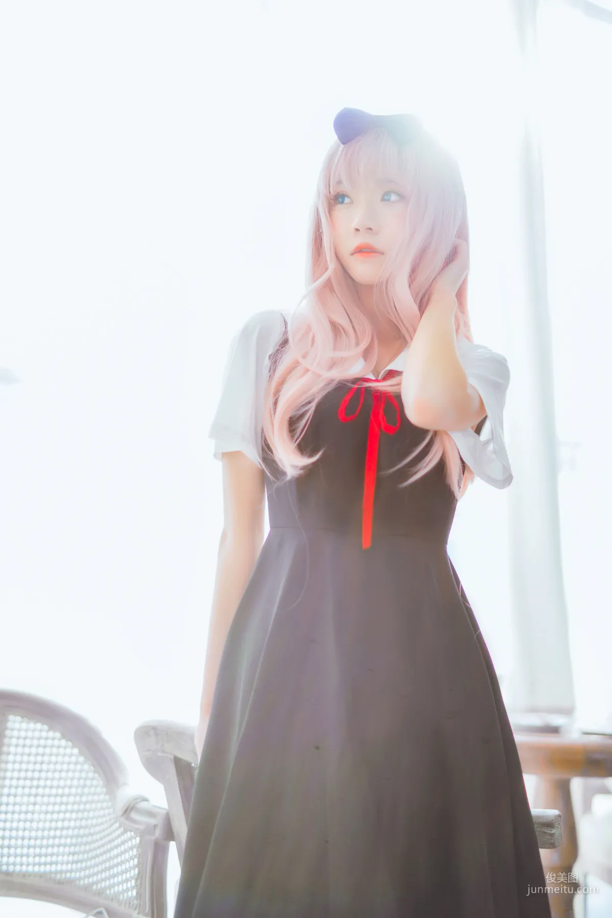 桜桃喵《藤原千花》 [蘿莉COS] 寫真集 26