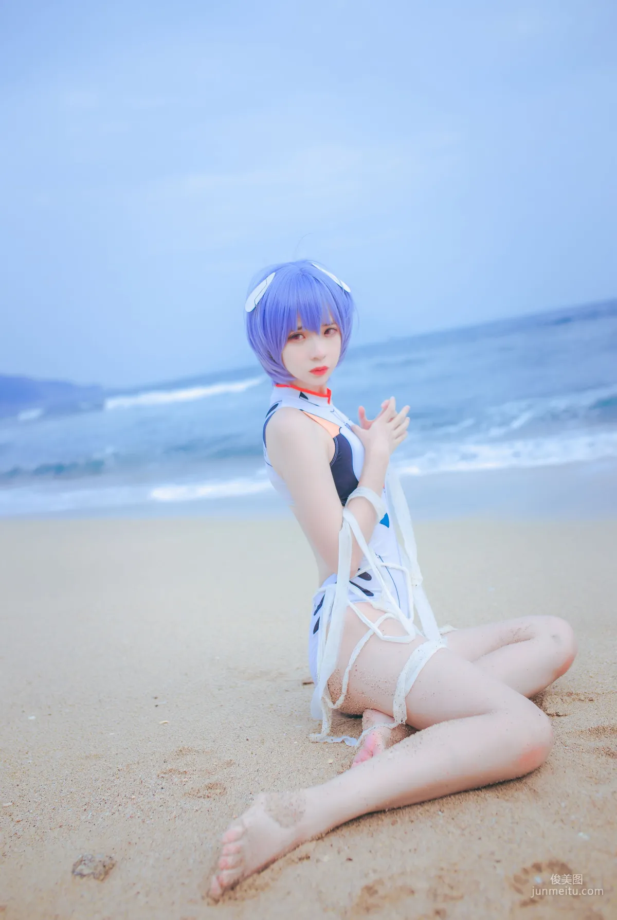 疯猫ss《泳装凌波女神》 [萝莉COS] 写真集5