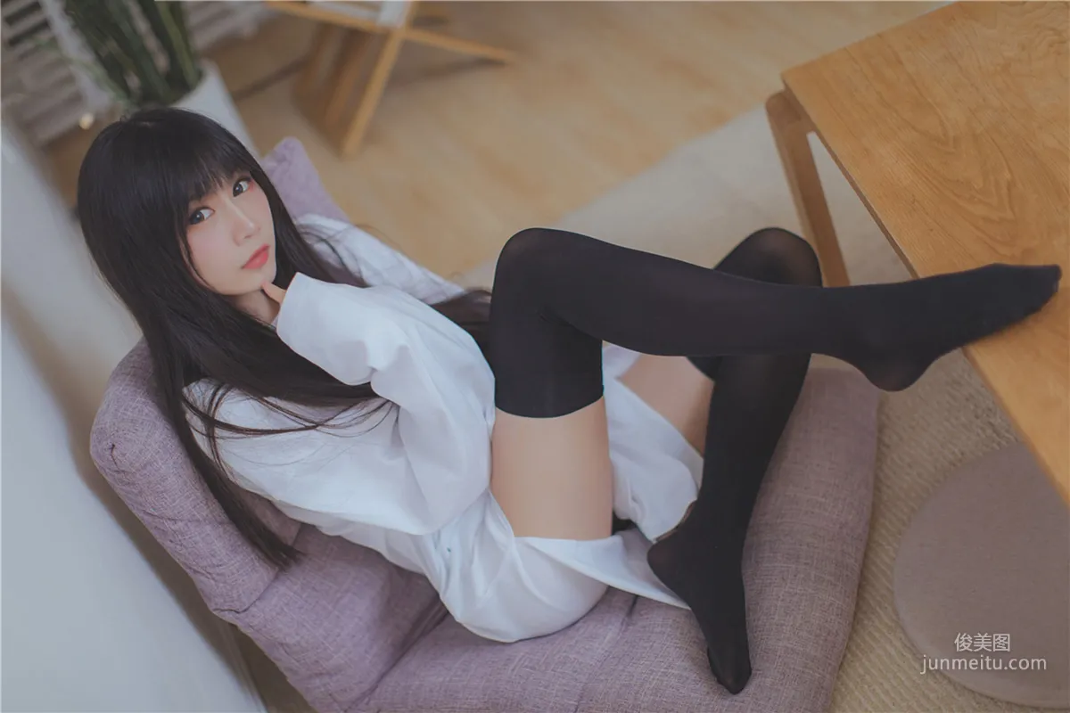 [风之领域] NO.079 长发的黑丝学妹 写真集5
