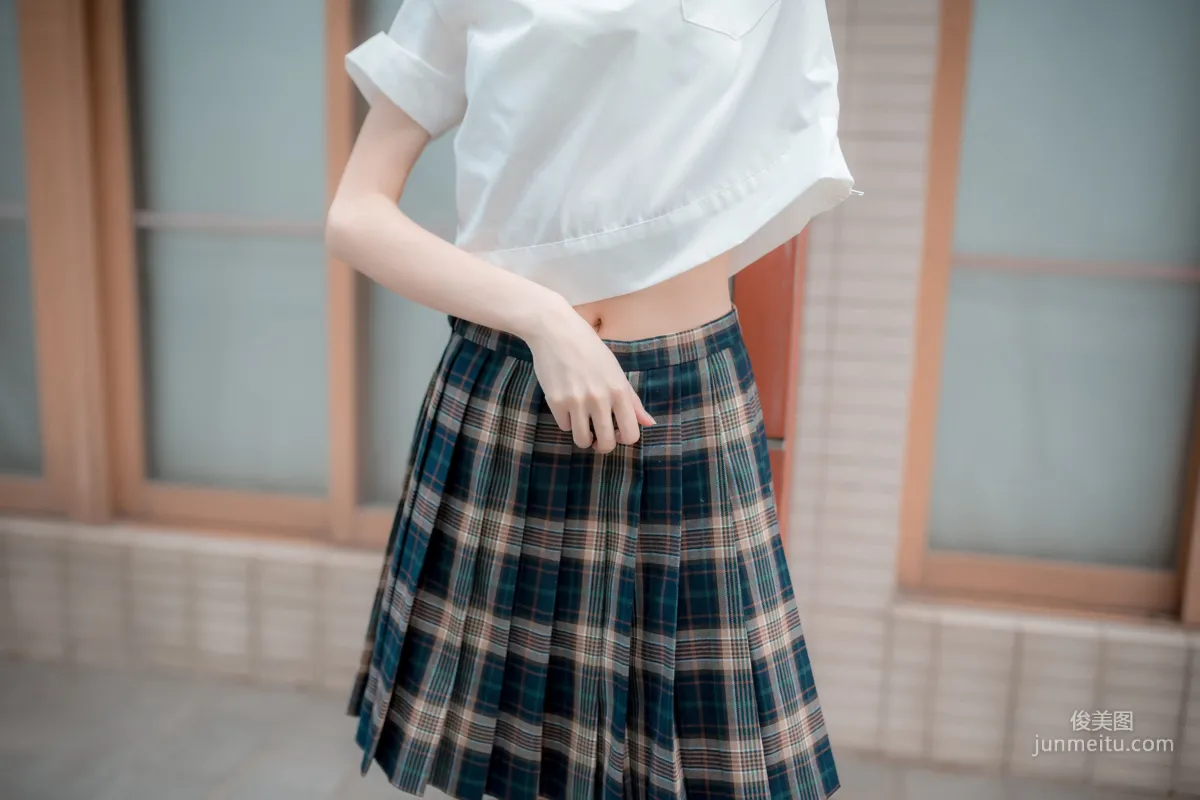 [风之领域] NO.074 JK黑丝长筒袜 写真集6