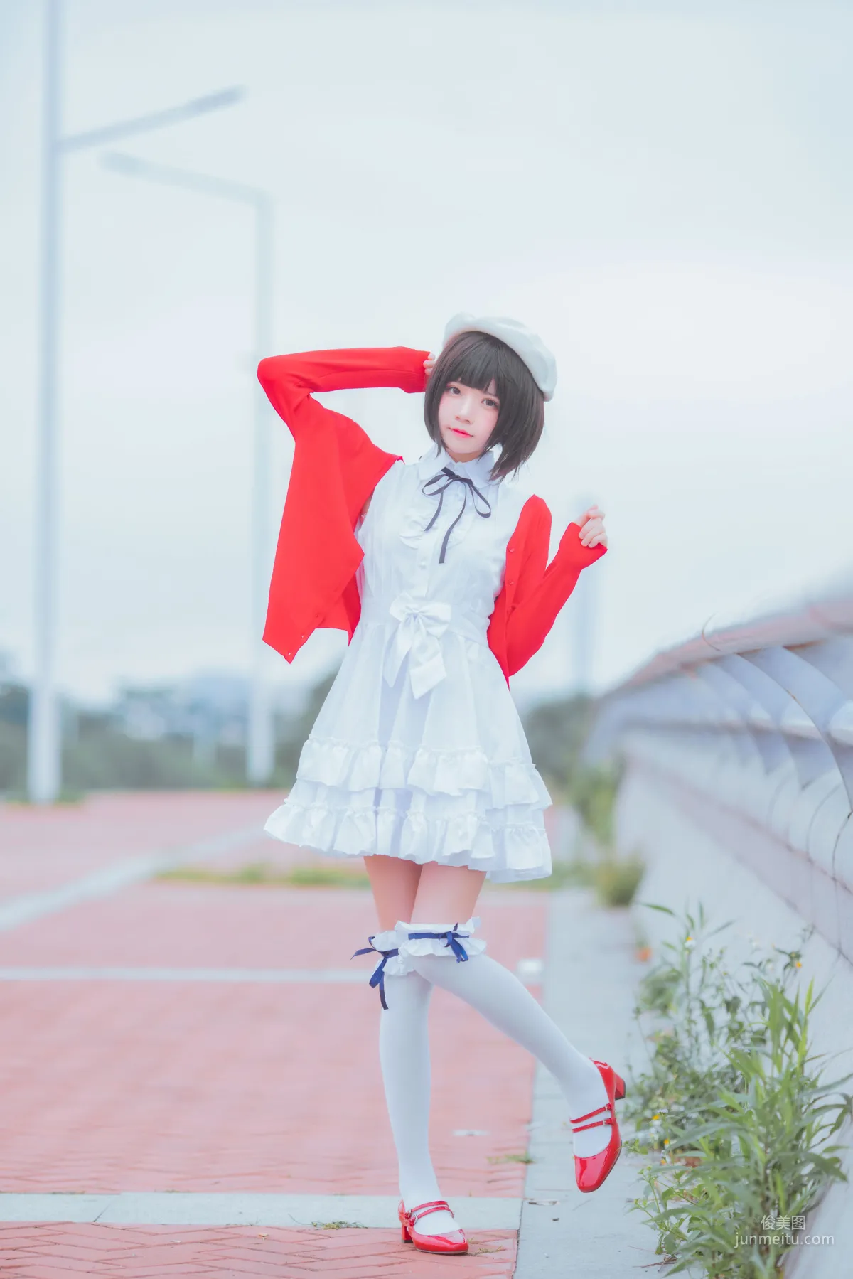 桜桃喵《(加藤惠)常服》 [萝莉COS] 写真集4