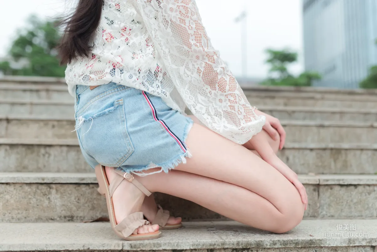 [风之领域] NO.042 无丝美腿清新少女风 写真集42