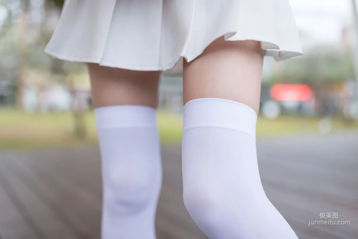 [风之领域] NO.001 白丝超短裙 写真集24