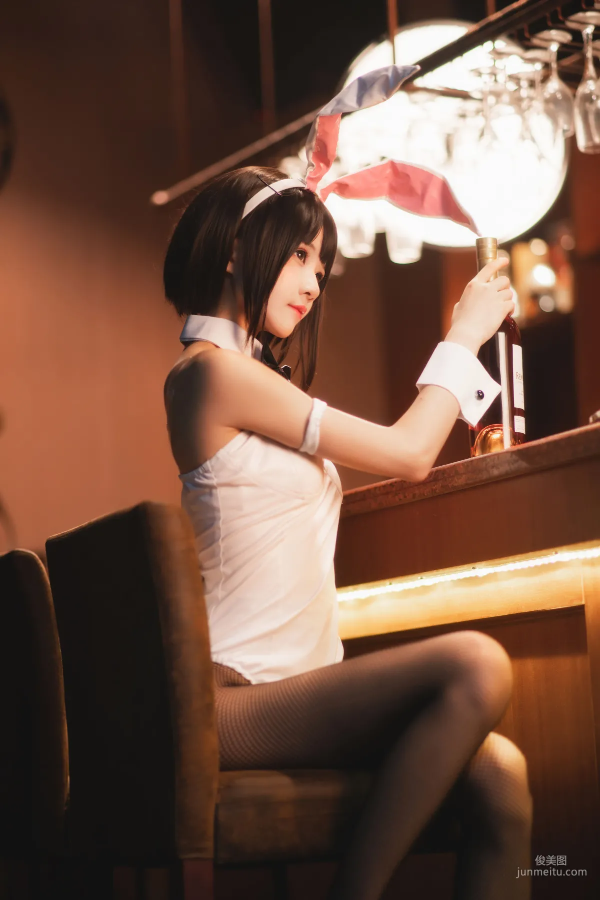 桜桃喵《(加藤惠)兔女郎》 [蘿莉COS] 寫真集 5