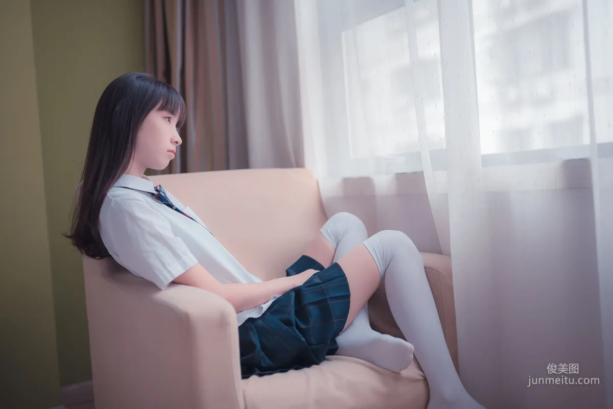 [風之領域] NO.004 鄰家白絲清新女孩 寫真集 34