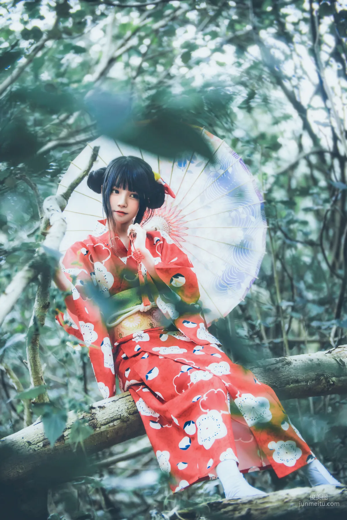 桜桃喵《夏日祭》 [蘿莉COS] 寫真集 62