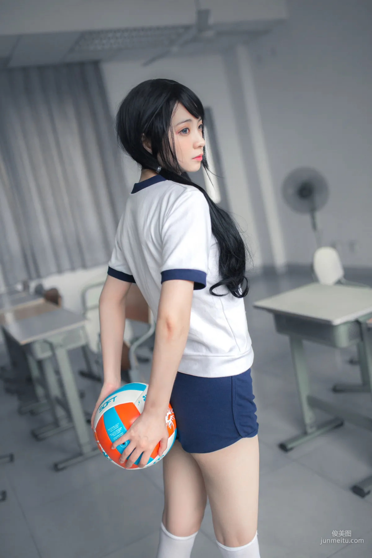 瘋貓ss《體操服白絲》 [蘿莉COS] 寫真集 40
