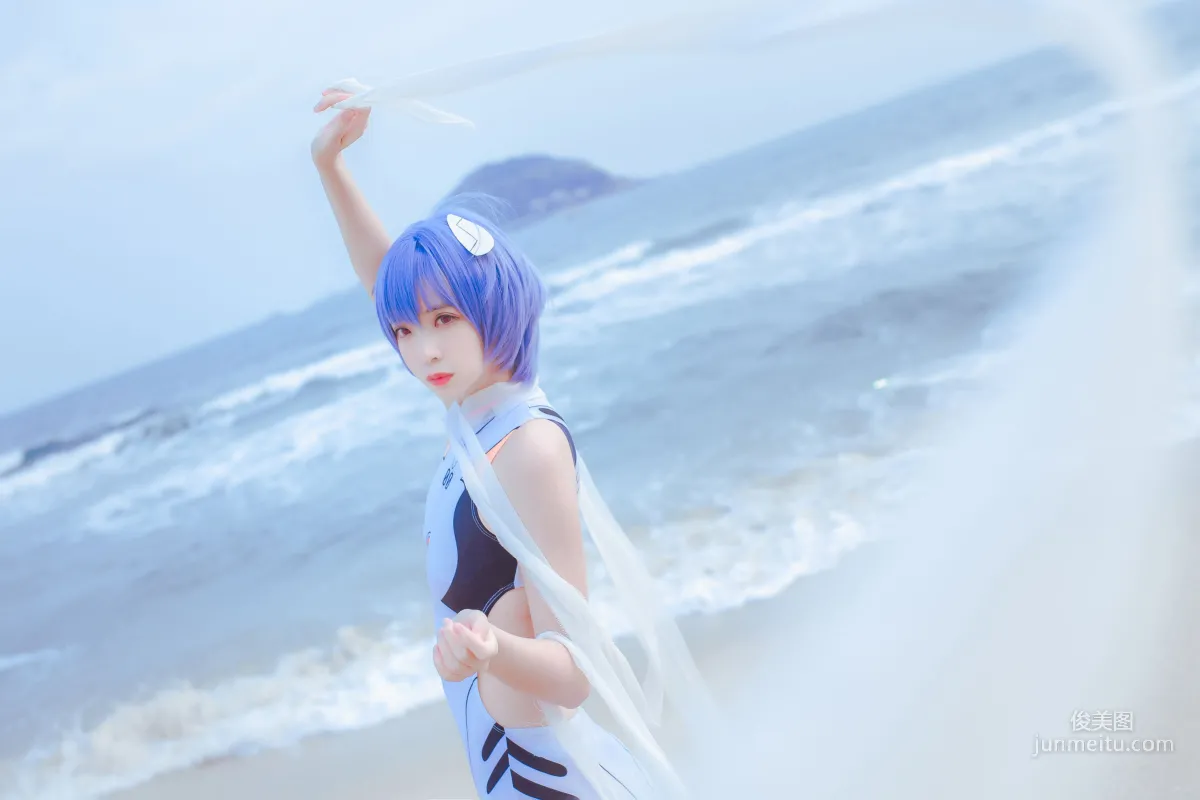 疯猫ss《泳装凌波女神》 [萝莉COS] 写真集13