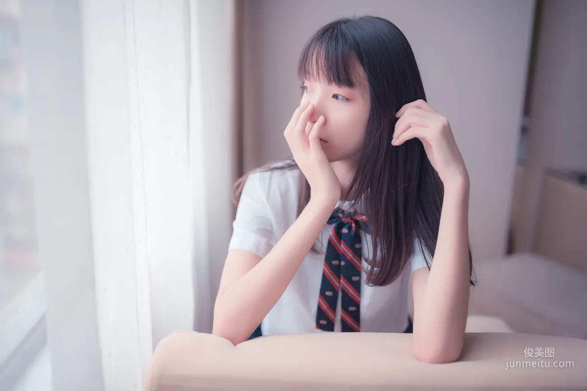 [風之領域] NO.004 鄰家白絲清新女孩 寫真集 36