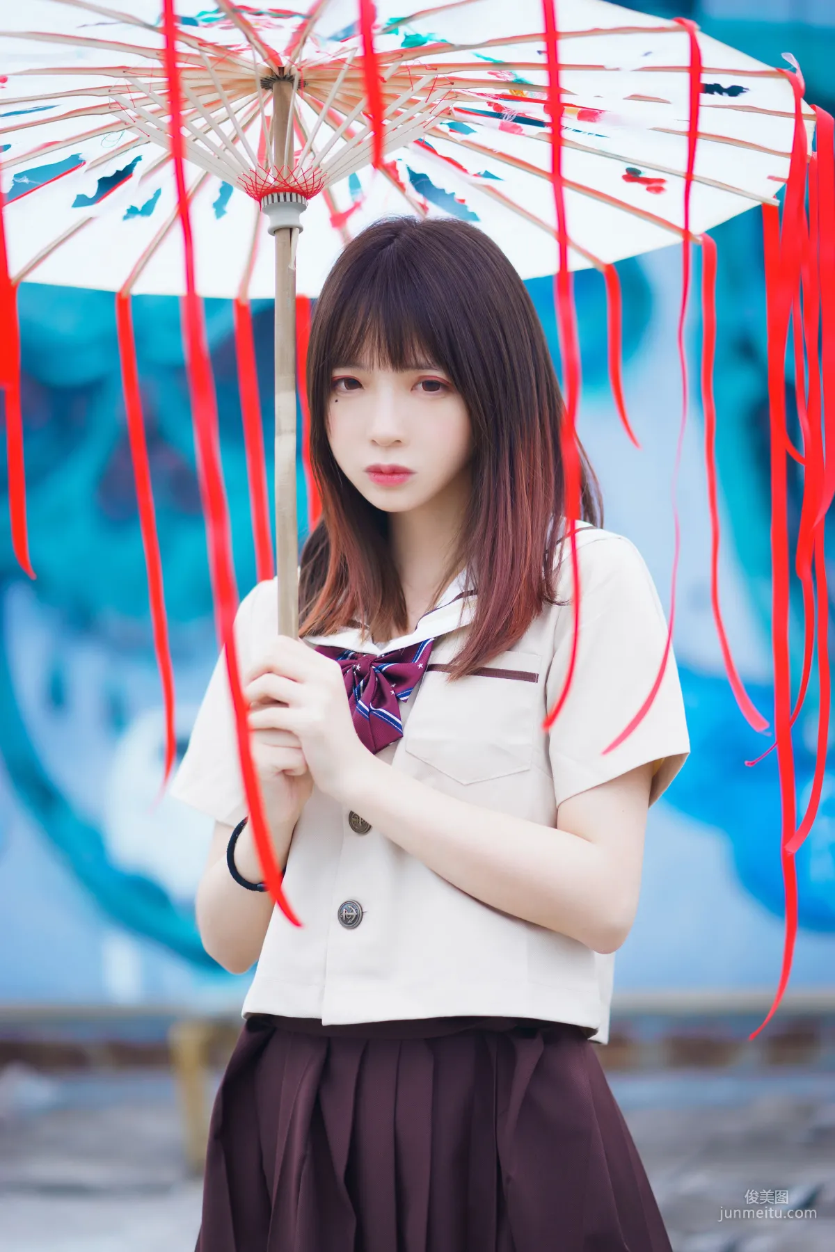 瘋貓ss《絲襪狂想曲(傘)》 [蘿莉COS] 寫真集 13