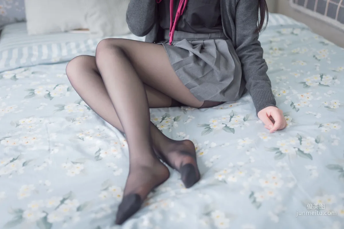 [风之领域] NO.029 黑丝短裙 写真集5