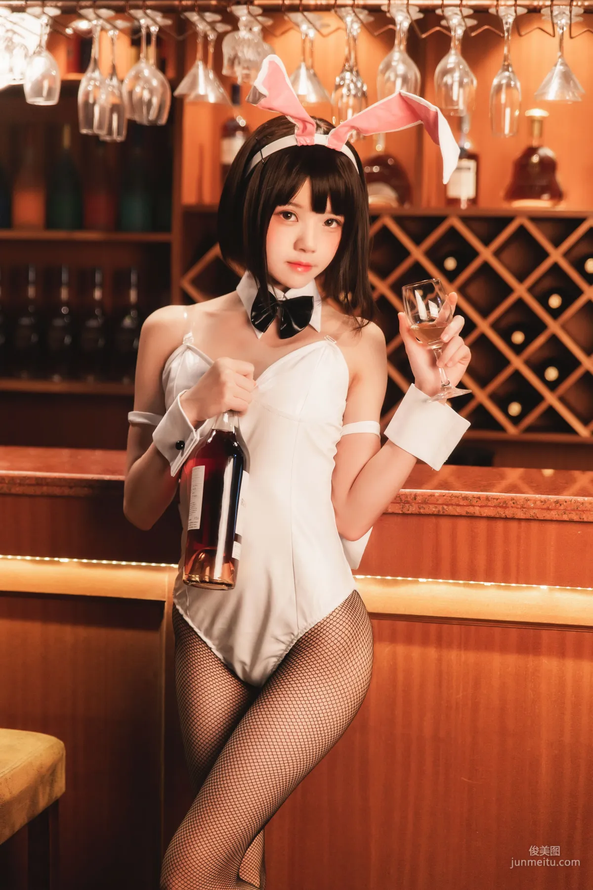 桜桃喵《(加藤惠)兔女郎》 [萝莉COS] 写真集13