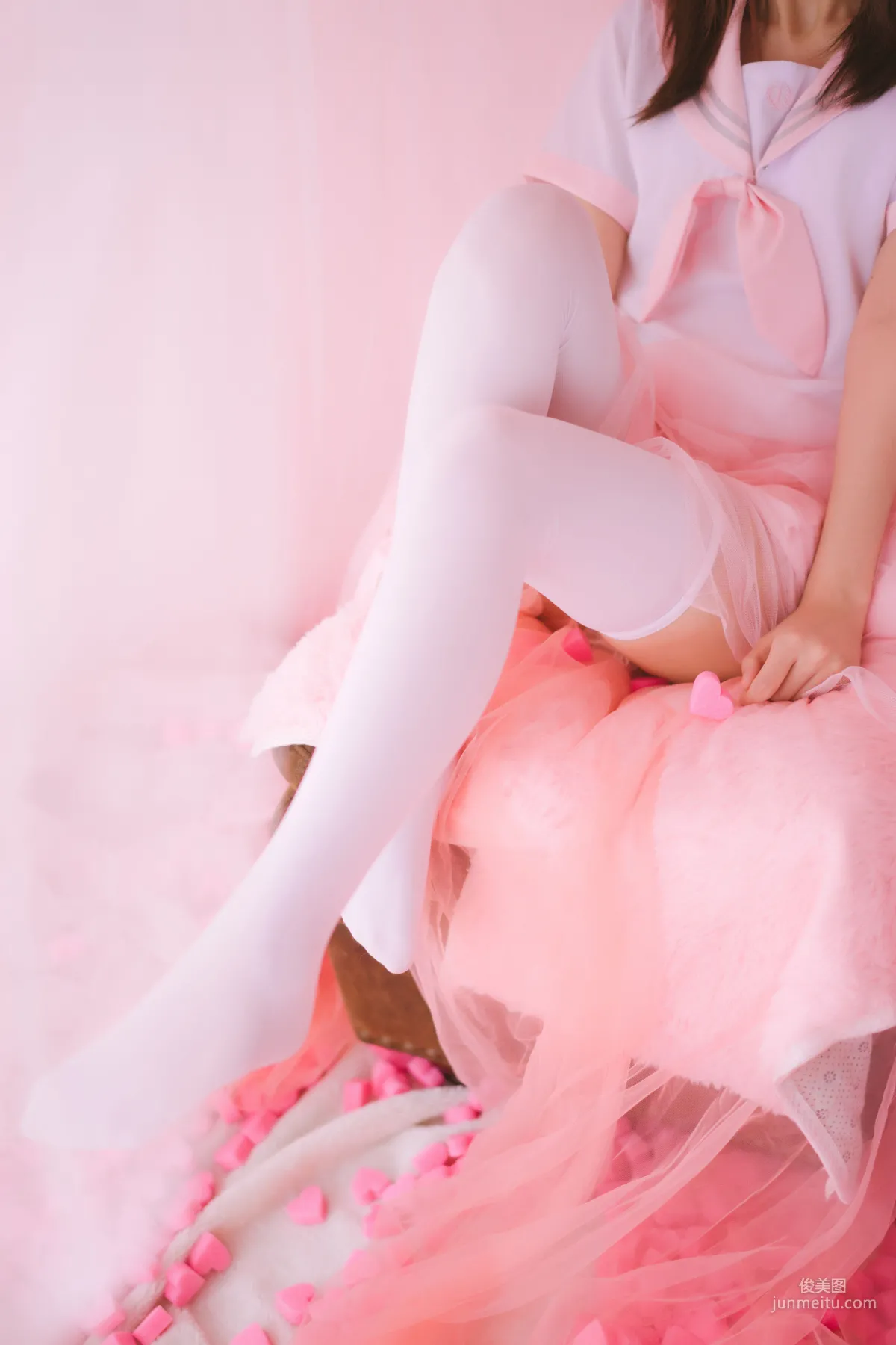 瘋貓ss《絲襪狂想曲(粉)》 [蘿莉COS] 寫真集 41