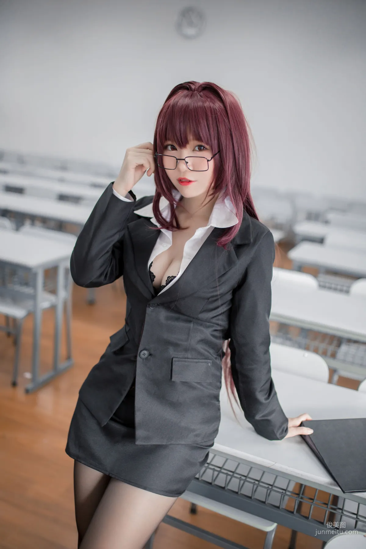 Yoko宅夏《斯卡哈教师》 [萝莉COS] 写真集1