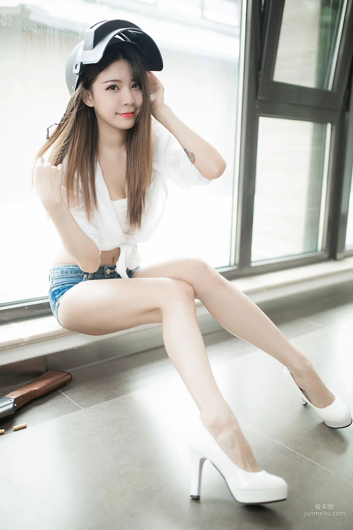 [風之領域] NO.102 吃雞美少女 寫真集 8
