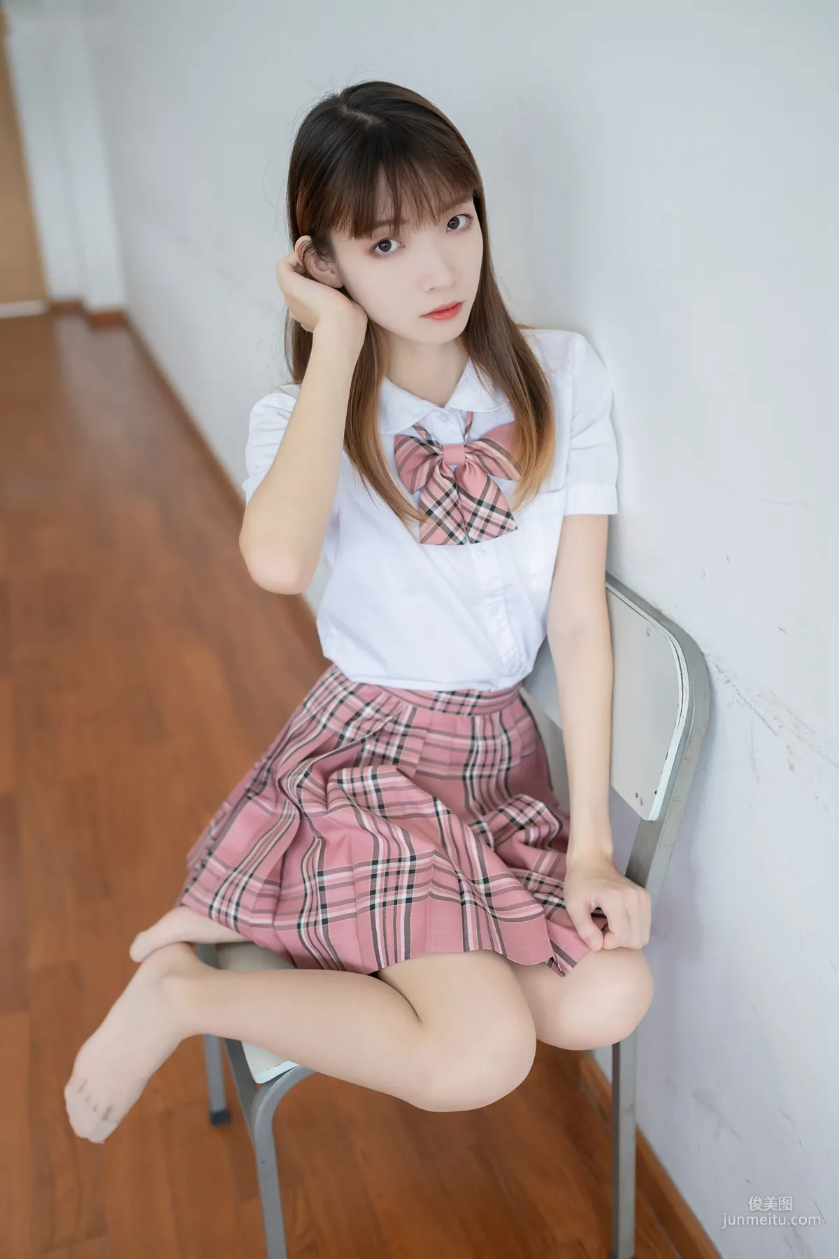 [风之领域] NO.108 JK学妹风情百褶裙 写真集41