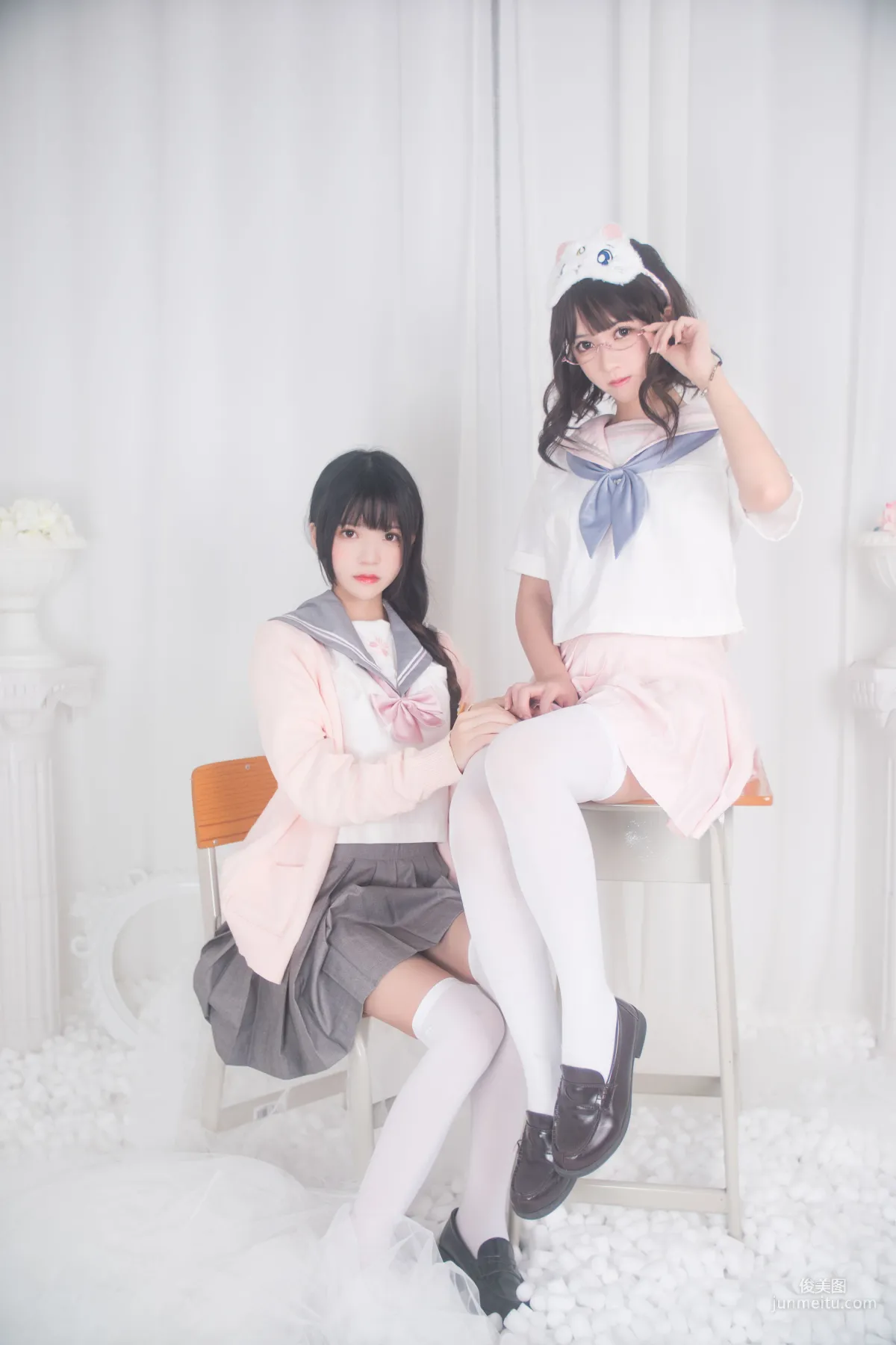 桜桃喵&鳗鱼霏子《百合》》 [萝莉COS] 写真集3