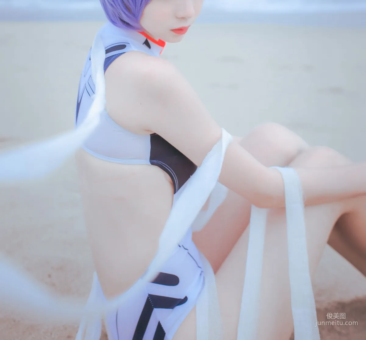 瘋貓ss《泳裝淩波女神》 [蘿莉COS] 寫真集 21