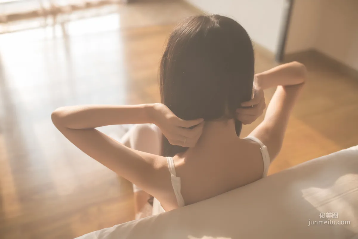 [风之领域] NO.046 白丝蕾丝睡衣 写真集13