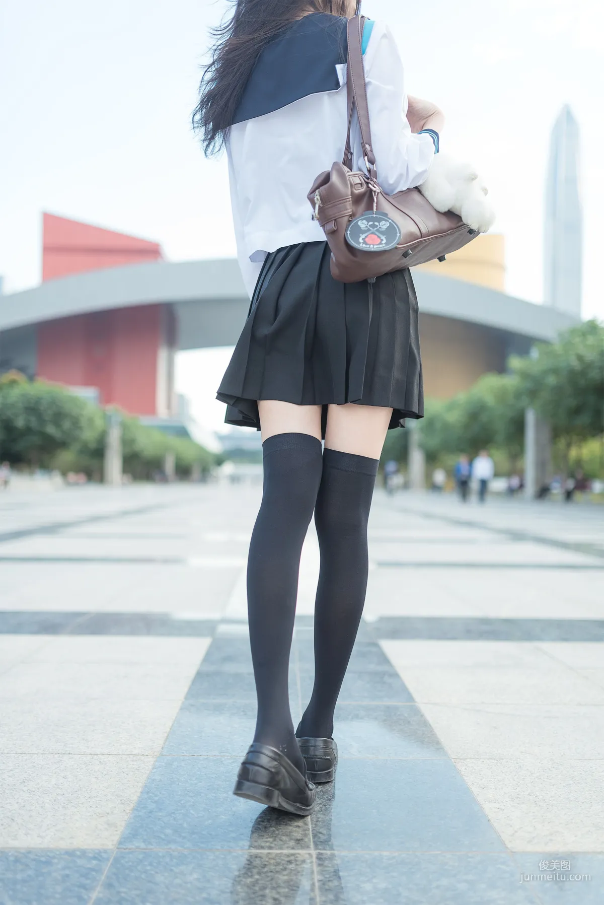[风之领域] NO.003 黑丝美腿户外 写真集5