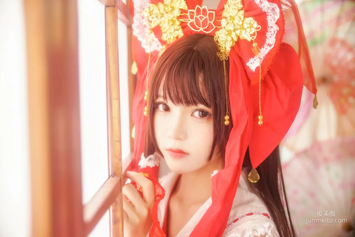 桜桃喵《靈夢 新年快樂》 [蘿莉COS] 寫真集 8